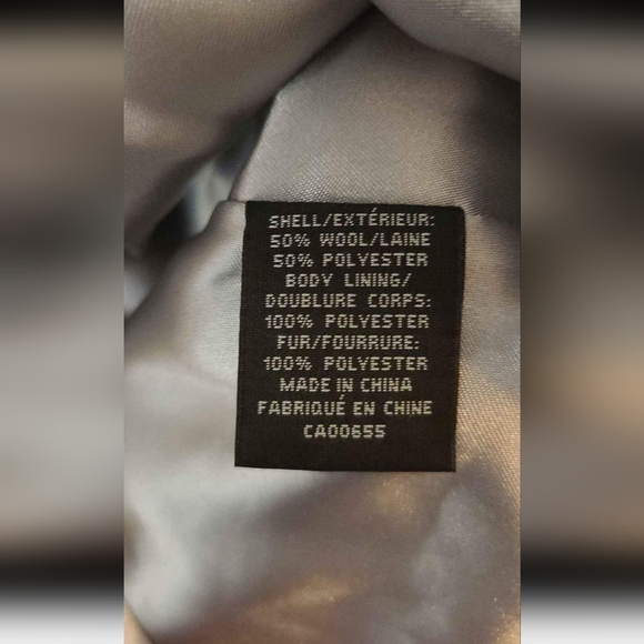 RW and Co Wool Trench Coat - Picture 6 of 6